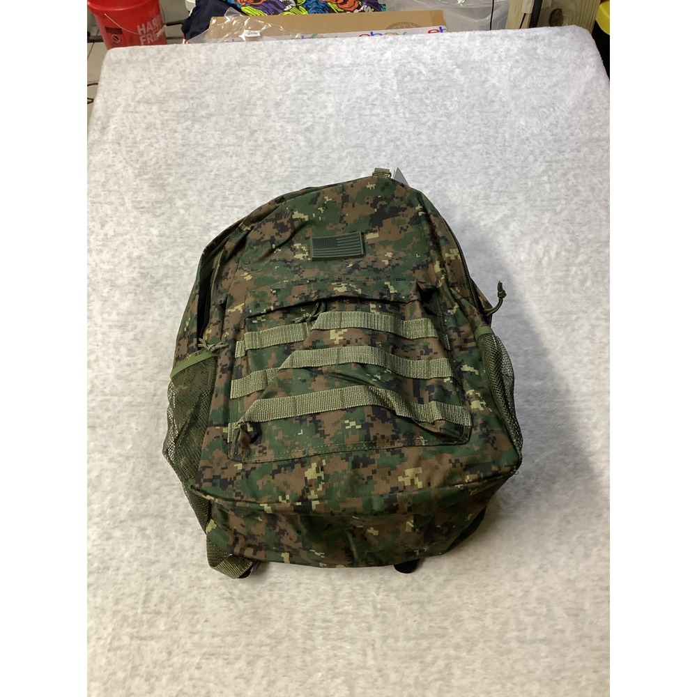 Nexpak USA Apex Digital Camo Tactical Backpack BP001LT MARPAT Green Brown NEW